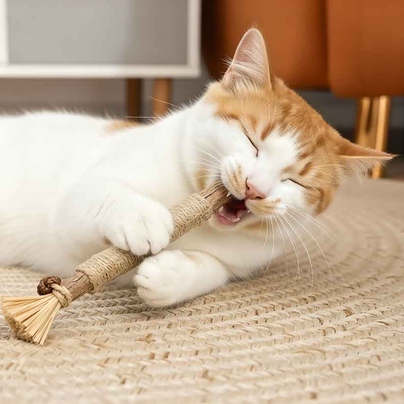 Purriq Natürliche Silvervine-Zahnsticks